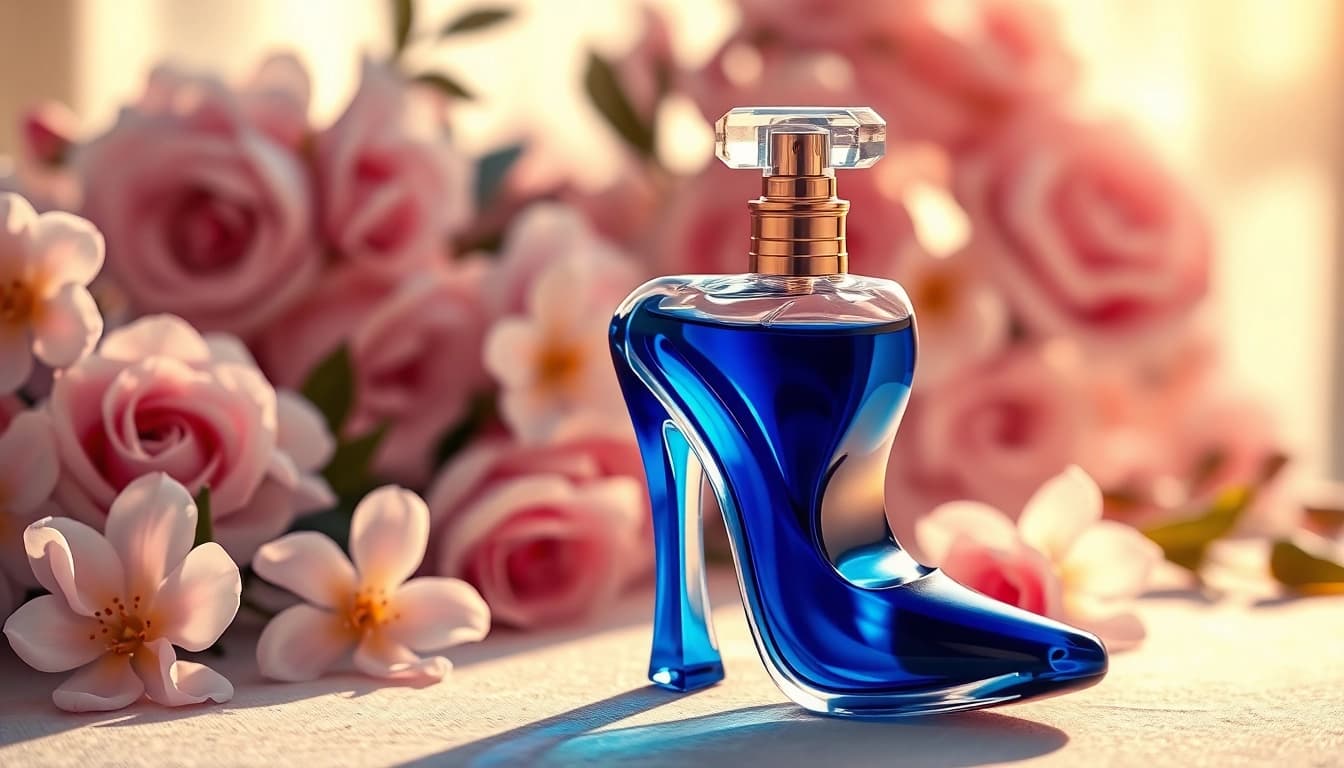 Admire the Carolina herrera good girl perfume bottle, showcasing elegance and floral beauty.