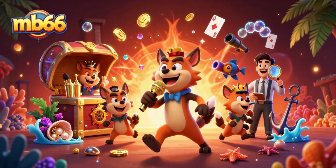 Join the laughter at mb66's comedy casino with hyenas entertaining guests and winning big!