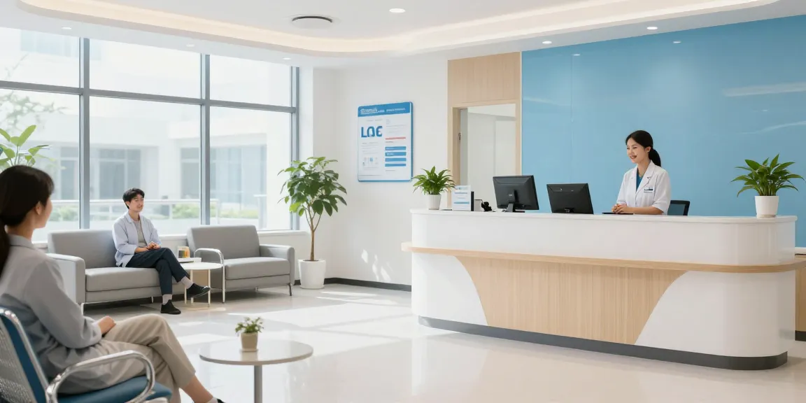 Deus Medical Shop offering safe medical services and patient care in a modern health clinic.