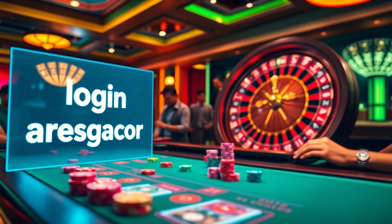 Join the excitement at the gaming table with login aresgacor for thrilling online gambling experiences.