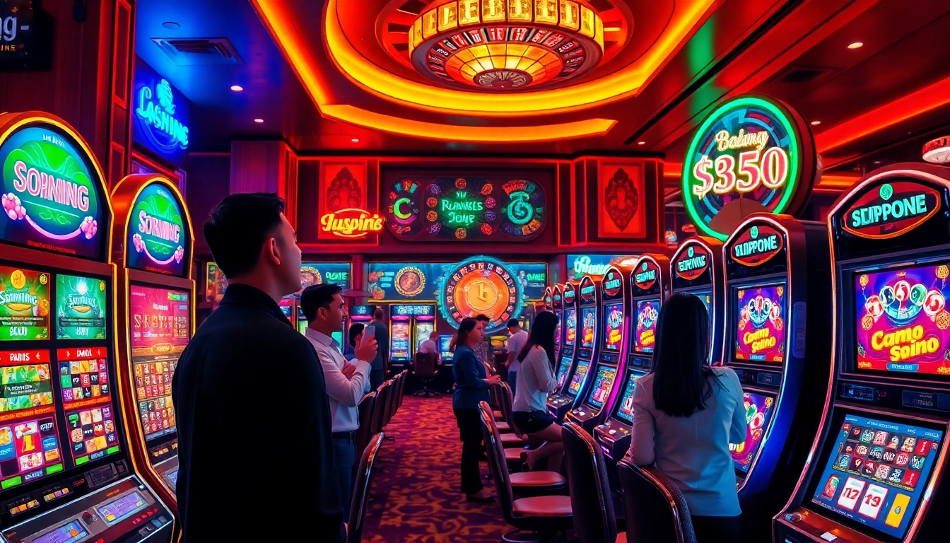 Rasakan sensasi slot depo pulsa dengan mesin slot modern di kasino mewah.