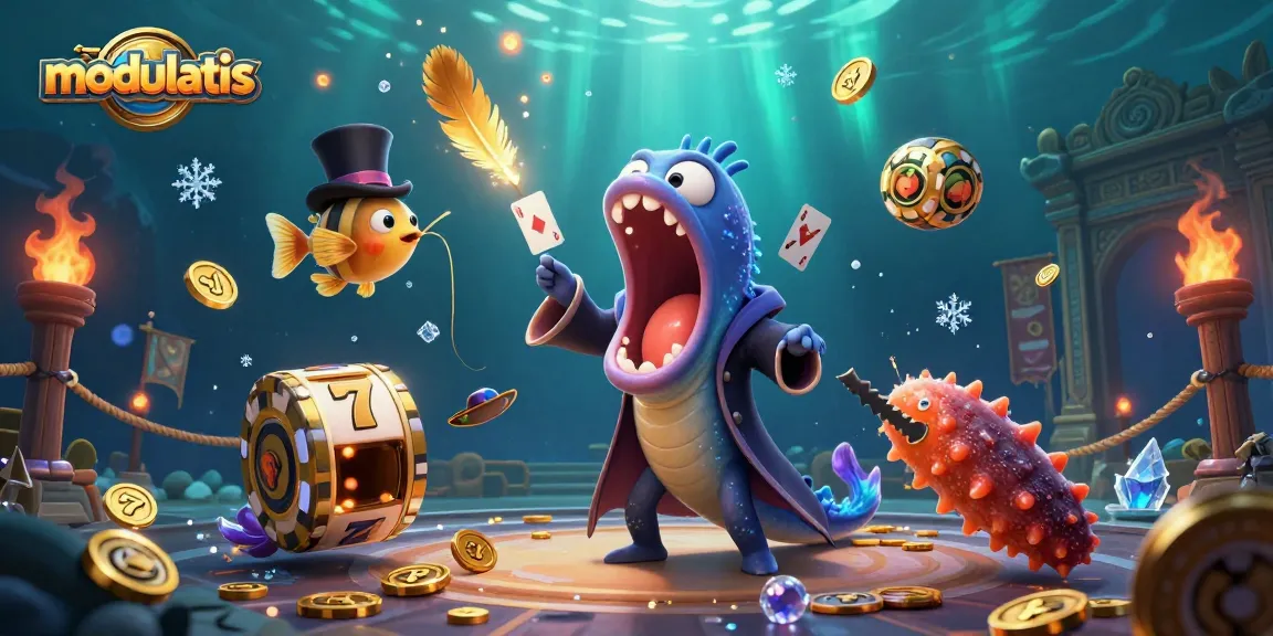 Modulatis menghadirkan atraksi slot online dengan karakter unik dalam ilustrasi 3D yang menarik.