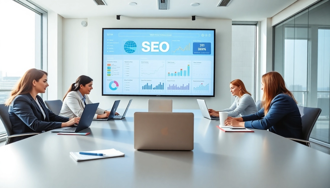 Erfolgreiches Team bei SEO-Strategie-Meeting der seo agentur düsseldorf optimal nutzen.