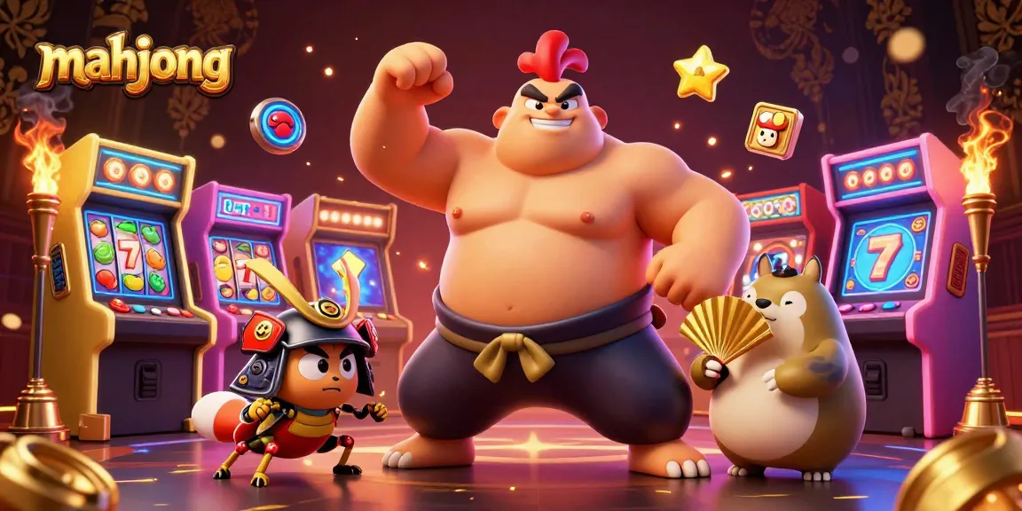 Experience Mahjong gaming thrills with exciting 3D characters and casino-themed visuals.