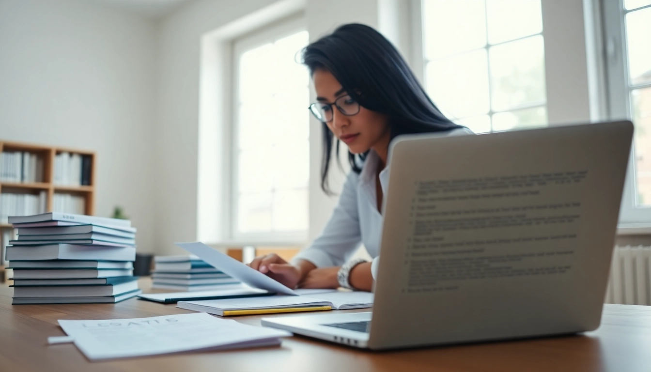 Hire someone to take lsat for you while studying at a cozy desk with books and notes.