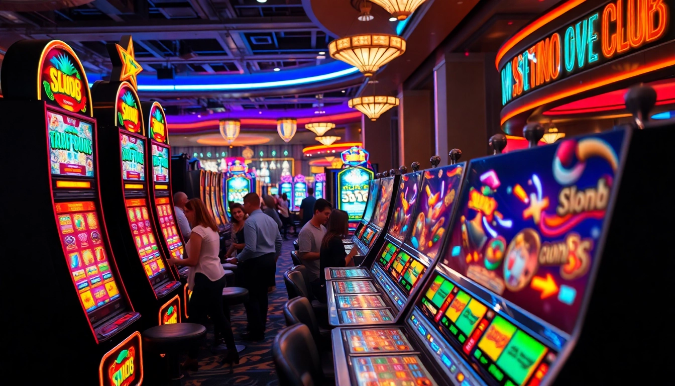Menangkan jackpot dengan slot88 di mesin slot berwarna-warni yang menghibur pengunjung.