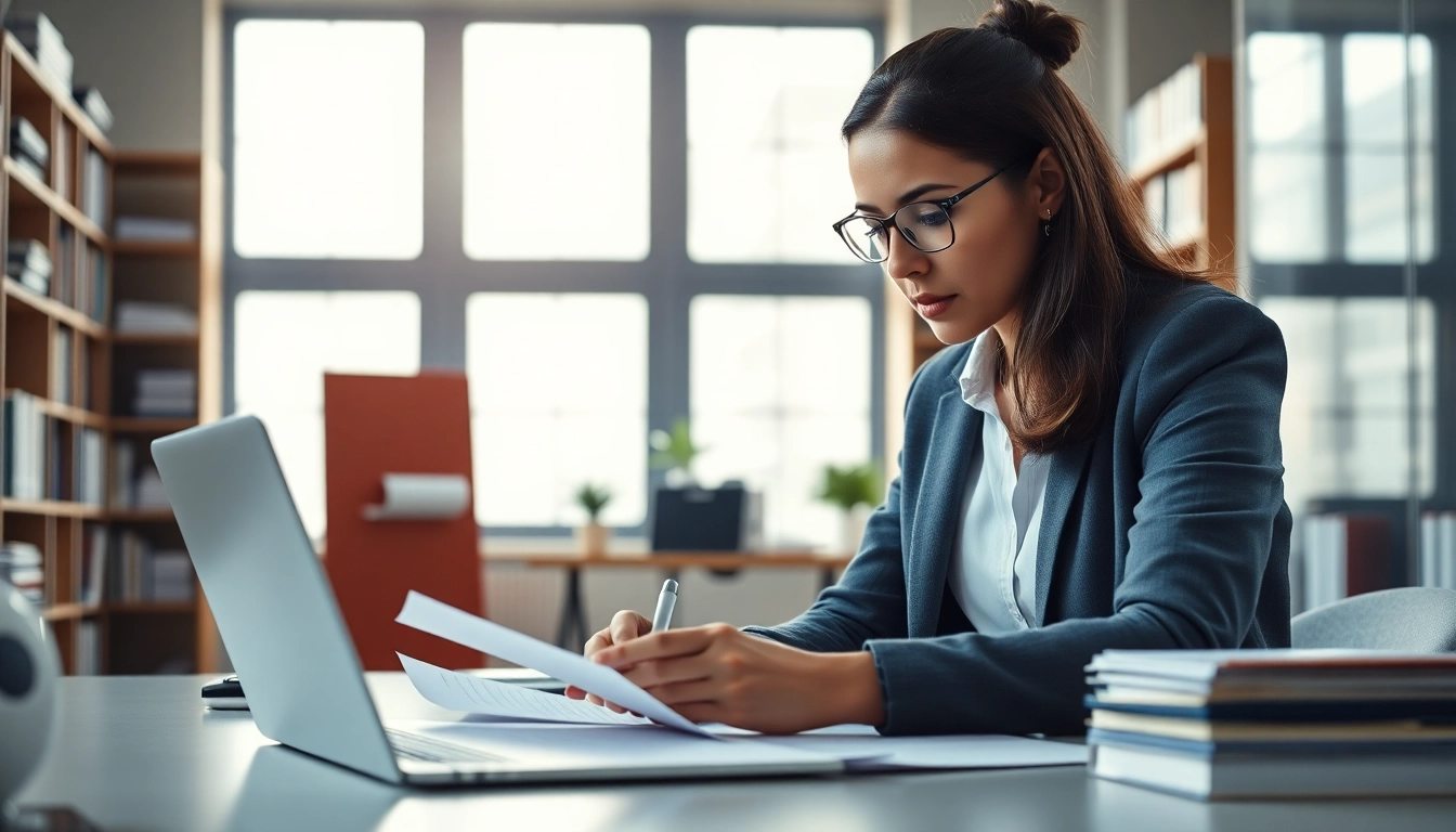 Navigate grants and pre-post award compliance with a consultant in a modern office.