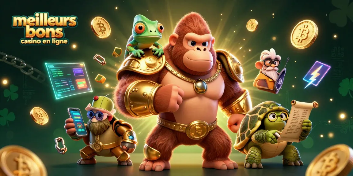 Découvrez les meilleurs bonus casino en ligne pour 2026 avec des personnages colorés et des éléments de jeu captivants.