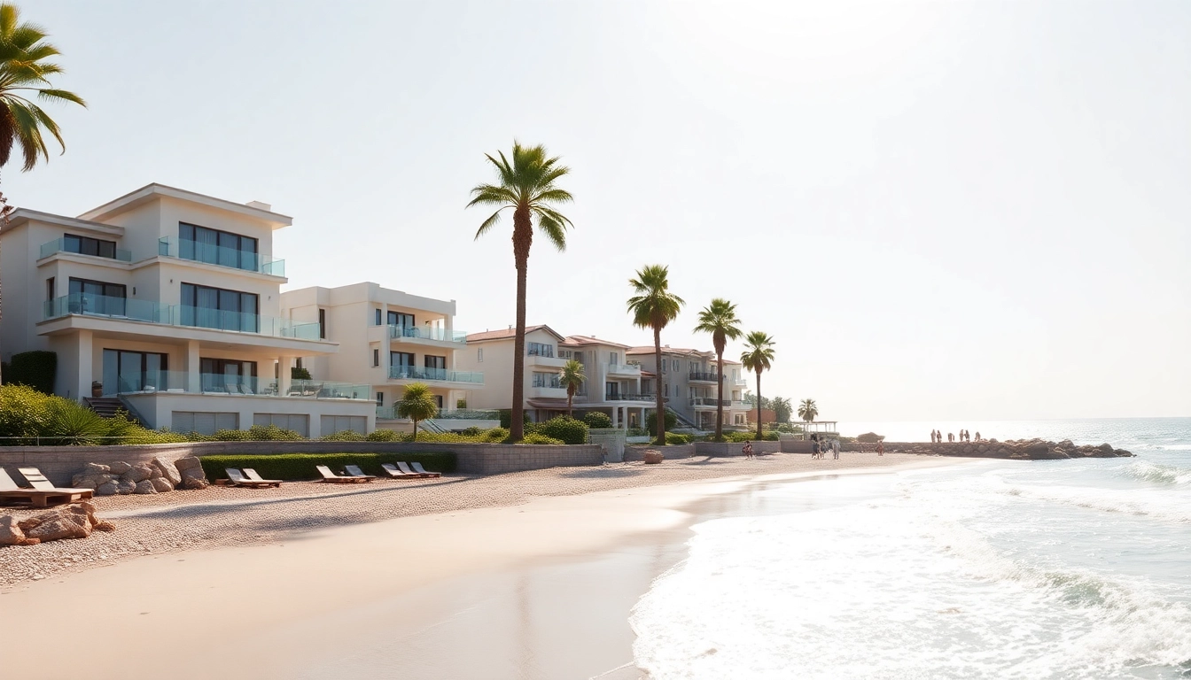 Buy property in Alanya showcasing attractive villas and apartments near the Mediterranean.