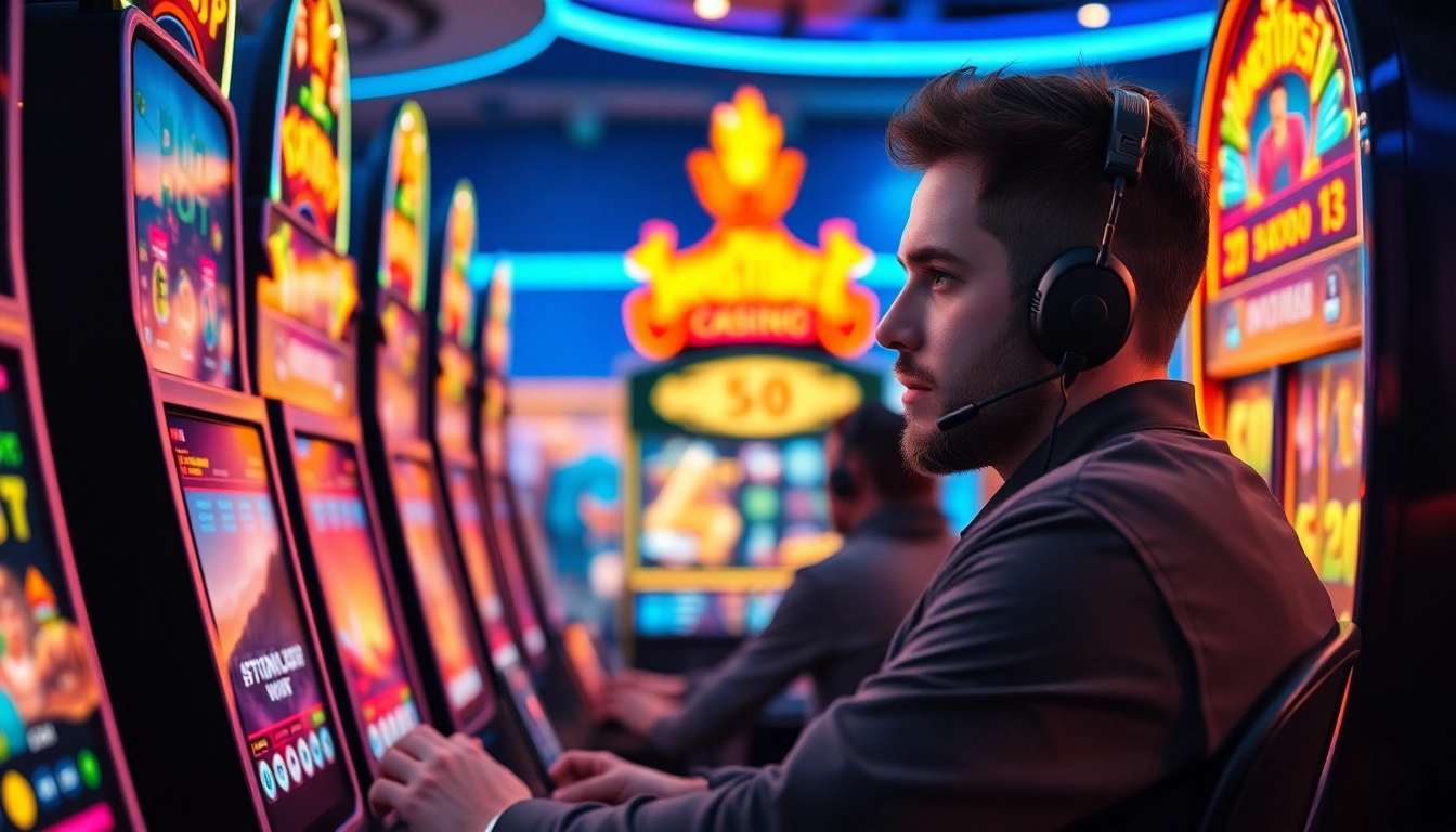 Mostbet demo versiya oyununda iştirak edən oyunçunun diqqət mərkəzində olduğu görüntü.