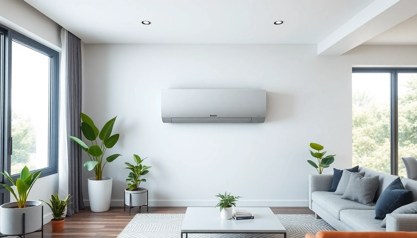 See how the Daikin mini split AC seamlessly blends into a contemporary living space.