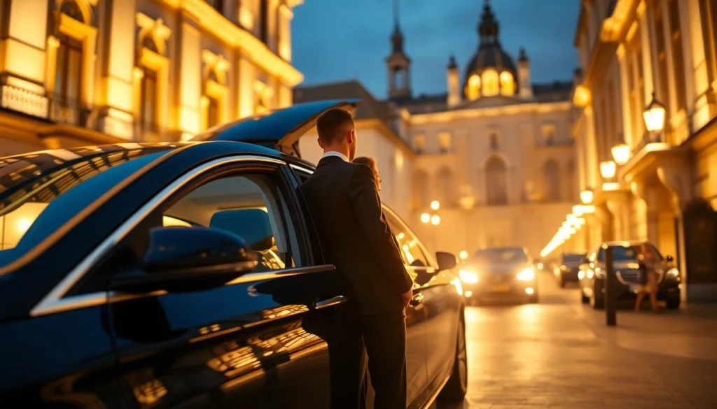 Experience Chauffeur Nottingham services with a luxurious sedan and professional driver for elegant transfers.