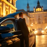 Experience Chauffeur Nottingham services with a luxurious sedan and professional driver for elegant transfers.