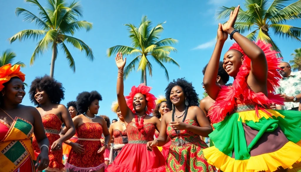Orlando Black community celebrating cultural heritage at a vibrant festival.