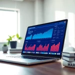 C168.COM marketing workspace with analytics dashboard and graphs for digital strategy.
