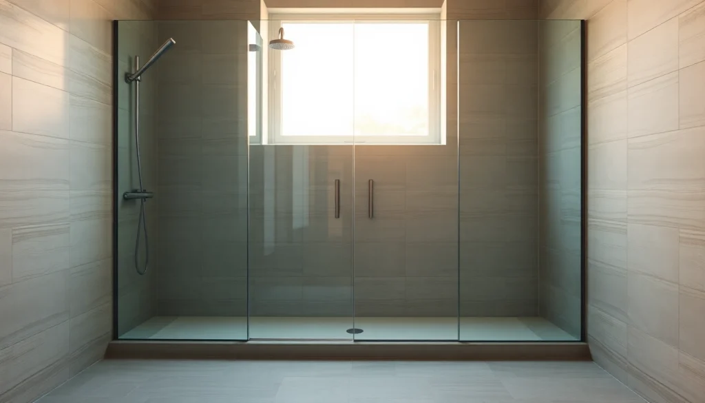 Genießen Sie die elegante sonni Duschkabine in einem stilvollen Badezimmer mit Glasdesign.