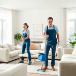 Enhance your space with a professional Cleaning Service capturing a tidy and inviting home environment.