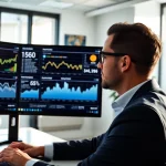 Analyze seo pricing malaysia through data-driven insights in a modern office.