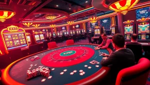 Experience the excitement of online gambling at XX88 with vibrant poker games and thrilling slots.