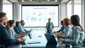 Understanding Disaster Recovery Planning in a collaborative team meeting setting.