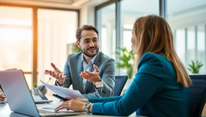 신용카드 현금화 방법을 제시하는 전문가의 모습