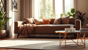Sofa beds uk featured in a cozy, modern living room setup with natural lighting.