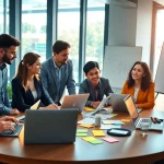 Boost your Good Wolf Marketing strategies with a dynamic business collaboration scene.