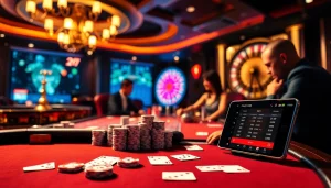Engage in thrilling poker action at Nhà Cái Hay88 with vibrant chips and high-stakes atmosphere.