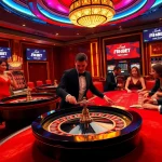 Experience thrilling gameplay at Link F8BET with luxury casino features including roulette and slot machines.