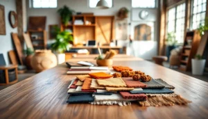 Ontdek skai leer variaties in een inspirerende, goed verlichte werkruimte.