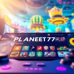 Permainan PLANET77 yang menarik dengan antarmuka grafis yang cerah dan elemen permainan yang menyenangkan.