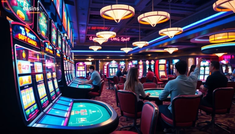 Experience the excitement of the best online casinos Canada with engaging slot machines and lively players.