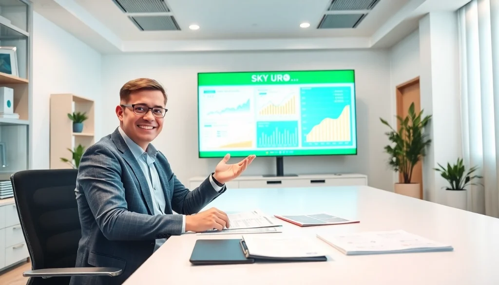 신용카드 현금화 방법을 설명하고 있는 전문 금융 상담사의 모습