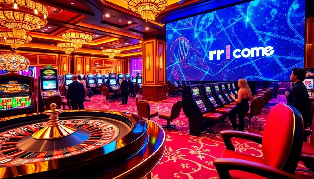 Experience the excitement of the rr88 link with engaging casino games and vibrant atmosphere.
