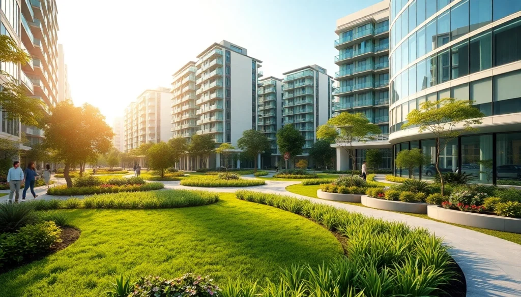 Tampines St 95 EC rendering features modern architecture and lush landscapes.