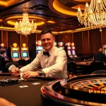 Engage with link to w88 as players enjoy an immersive casino experience at luxurious poker tables.