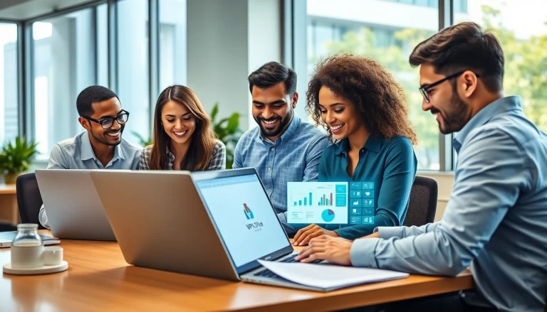 协作工作区，展示多位专业人士使用 WPS官网进行文档编辑