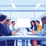 Engaging professionals to find commission-only salespeople in a dynamic office setting.