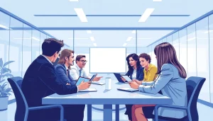 Engaging professionals to find commission-only salespeople in a dynamic office setting.