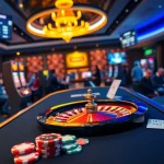Engage with SHBET’s dynamic casino experience featuring vibrant slot machines and poker tables.