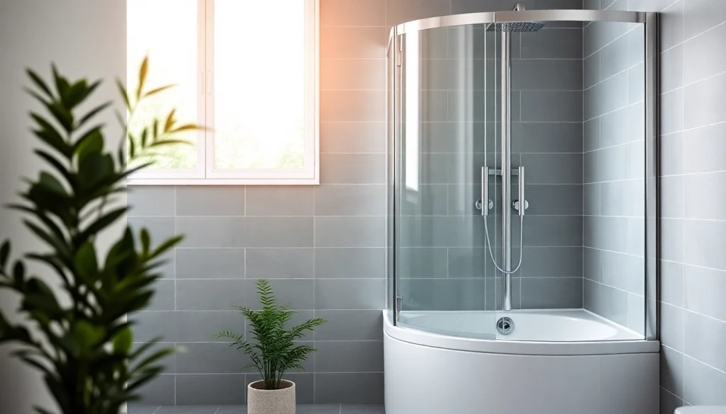 Die sonni Duschkabine 80x80 bietet modernes Design und Funktionalität in einem stilvollen Badezimmer.