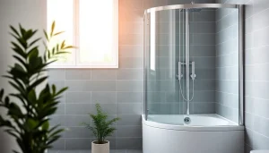 Die sonni Duschkabine 80x80 bietet modernes Design und Funktionalität in einem stilvollen Badezimmer.