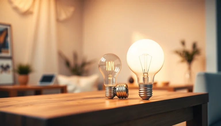 Illuminate a space with a 19 bulb, showcasing its elegant design and warm glow.