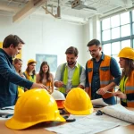 Promoting construction training programs with engaged students and interactive instructor.