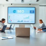 Erfolgreiches Team bei SEO-Strategie-Meeting der seo agentur düsseldorf optimal nutzen.