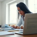 Hire someone to take lsat for you while studying at a cozy desk with books and notes.
