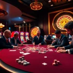 Participez à des jeux palpitants au meilleur casino en ligne, avec des machines à sous vibrantes et une action intense au poker.