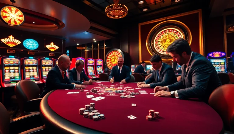 Participez à des jeux palpitants au meilleur casino en ligne, avec des machines à sous vibrantes et une action intense au poker.