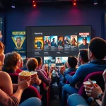 ดูหนังออนไลน์ สนุกสนานที่โรงหนัง พร้อมผู้คนในบรรยากาศที่มีชีวิตชีวา