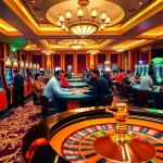 Découvrez l'excitation du meilleur casino en ligne avec des machines à sous vibrantes et des joueurs enthousiastes.
